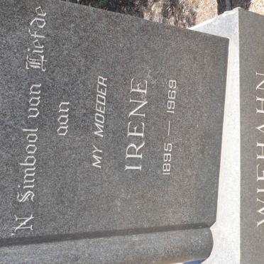 WIEHAHN Irene 1895-1969