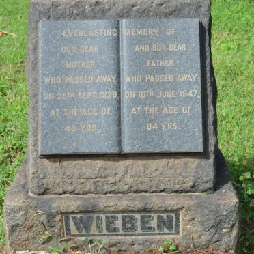 WIEBEN ? -1947 &amp; ?-1928