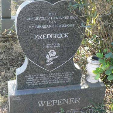 WEPENER Frederick 1946-1999