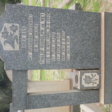 WET Philip Rudolph, de 1871-1948