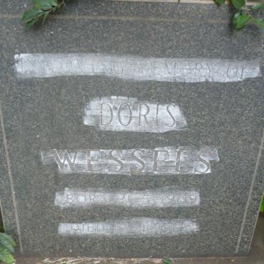 WESSELS Doris 1909-19??