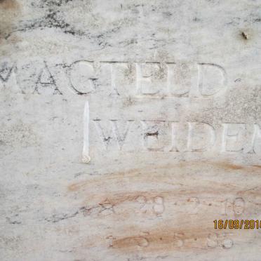 WEIDEMAN Magteld 1910-1985