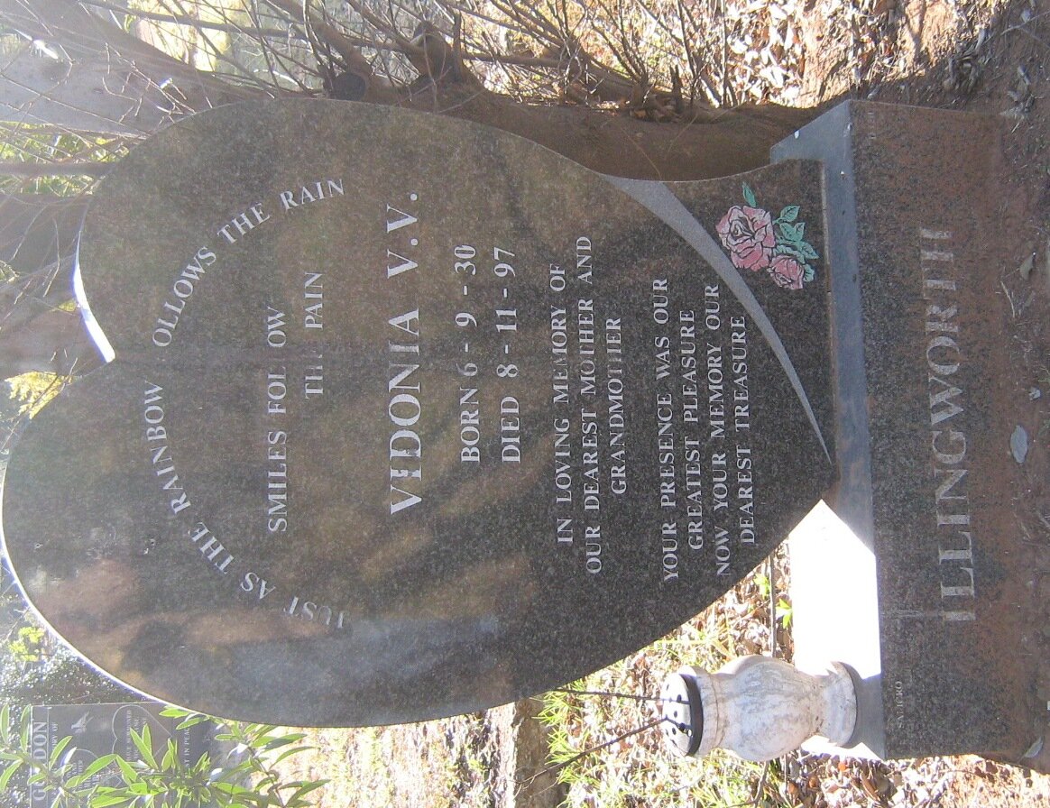 ILLINGWORTH Vidonia V.V. 1930-1997