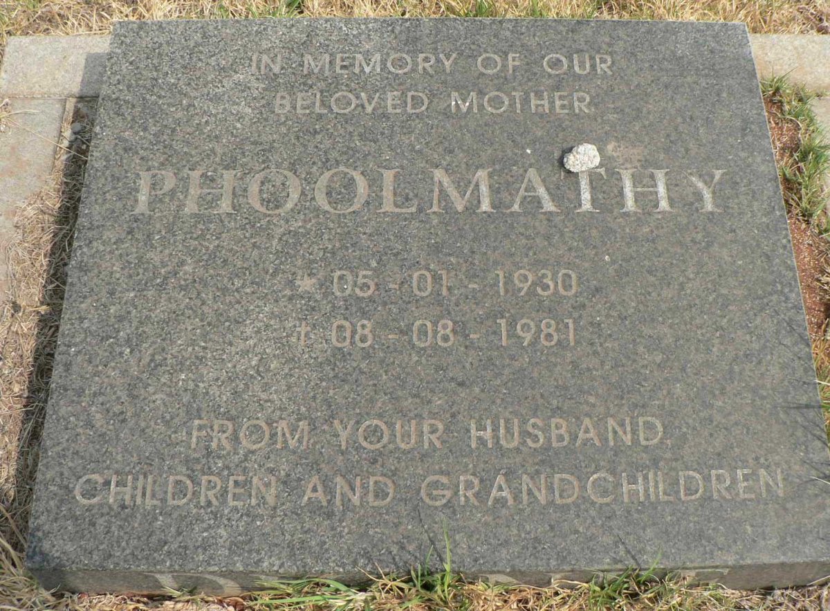 ? Phoolmathy 1930-1981