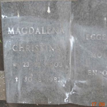 ? Magdalena Christina 1903-1982