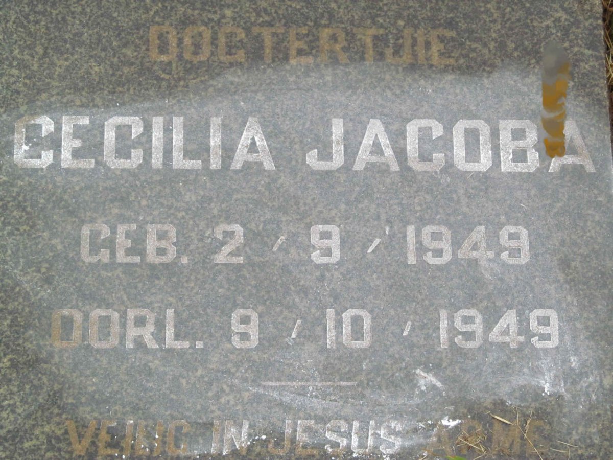 ? Cecilia Jacoba 1949-1949