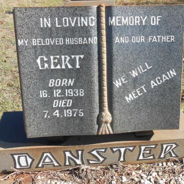 DANSTER Gert 1938-1975