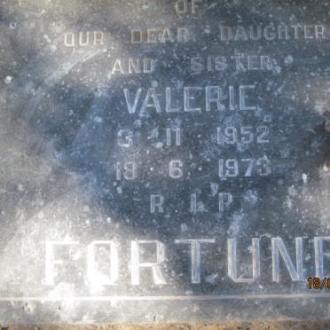 FORTUNE Valerie 1952-1973