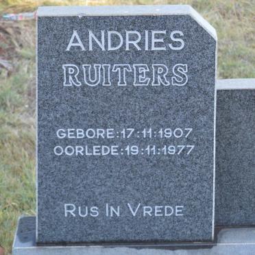RUITERS Andries 1907-1977