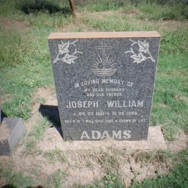 ADAMS Joseph William 1961-1988
