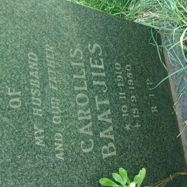 BAATJIES Carollis 1910-1980