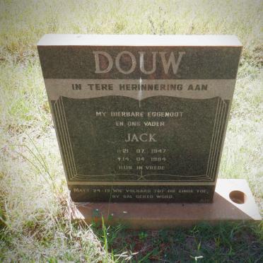 DOUW Jack 1947-1984