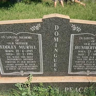 DOMINIGUES Humberto José 1915-1995 &amp; Eddley Muriel 1915-1991