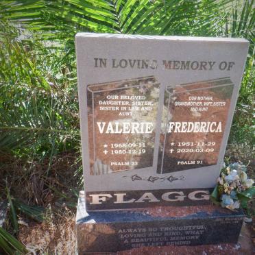 FLAGG Frederica 1951-2020 :: FLAGG Valerie 1968-1980