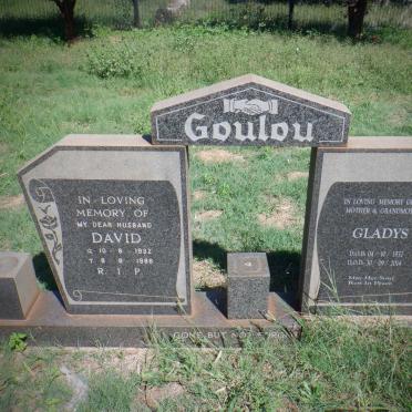 GOULOU David 1932-1988 &amp; Gladys 1932-2014