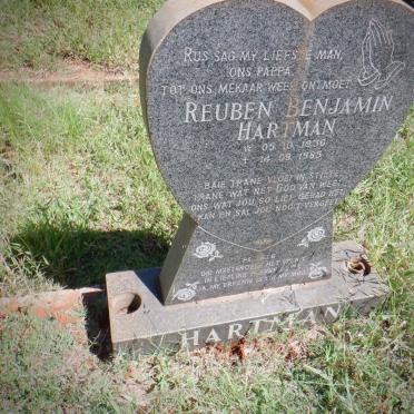 HARTMAN Reuben Benjamin 1936-1985