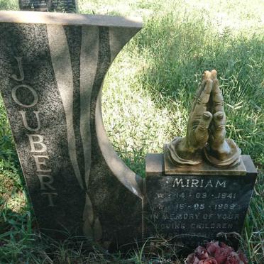 JOUBERT Miriam 1941-1989