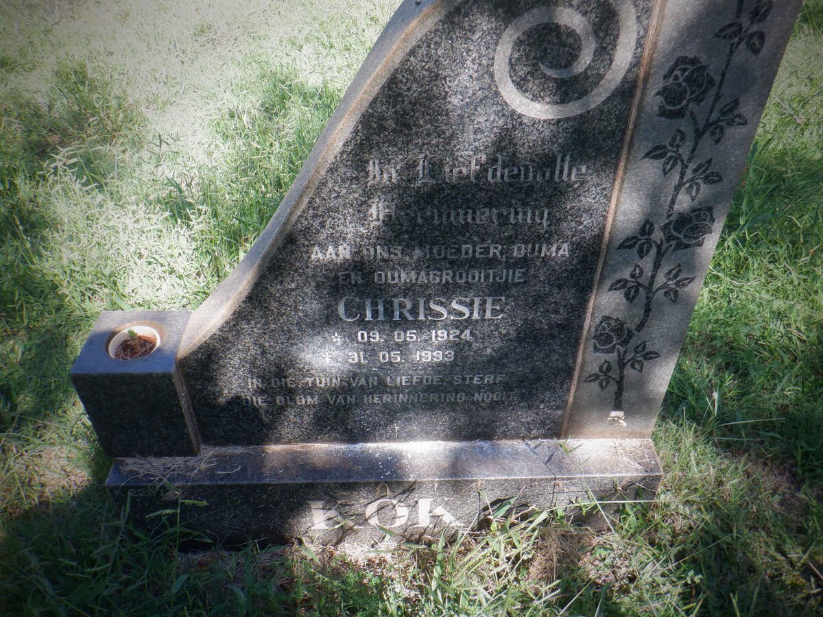 KOK Chrissie 1924-1993