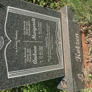 KOTZEN Andrew 1923-1982 &amp; Margerett 1929-2010