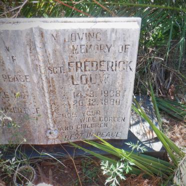 LOUW Frederick 1938-1980