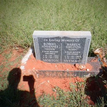 MORTON Robert Johannes 1960-2013 :: SNYMAN Warren Sheldon 1985-19??