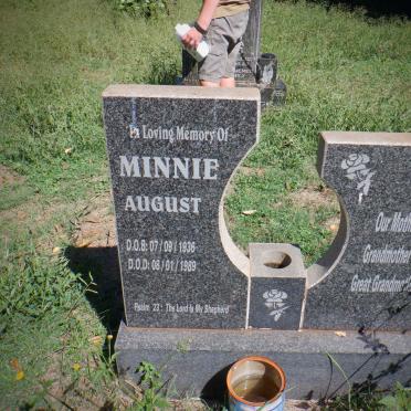 MINNIE August 1936-1989