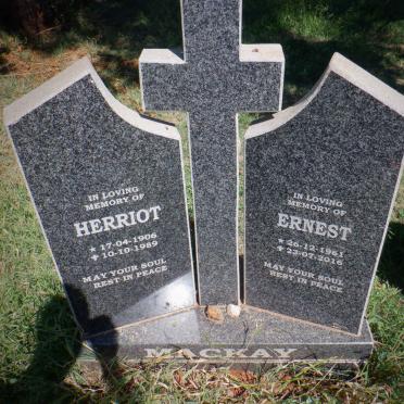 MACKAY Herriot 1906-1989 :: MACKAY Ernest 1961-2016