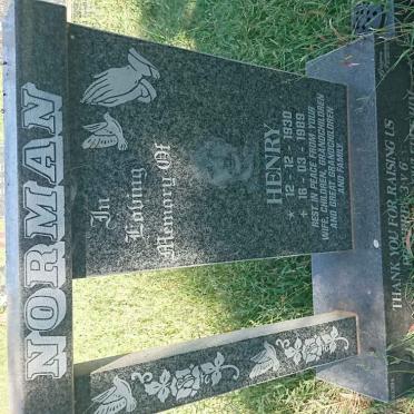 NORMAN Henry 1930-1989