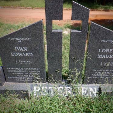 PETERSEN Ivan Edward 1946-2014 &amp; Loretta Maurice 1948-1998