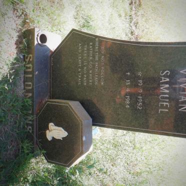 SOLOMONS Vivian Samuel 1952-1984