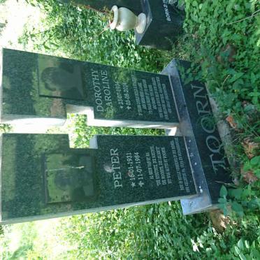 TOORN Peter 1931-1984 &amp; Dorothy Caroline 1934-2014