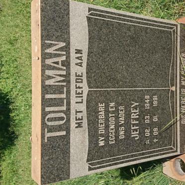 TOLLMAN Jeffrey 1948-1991