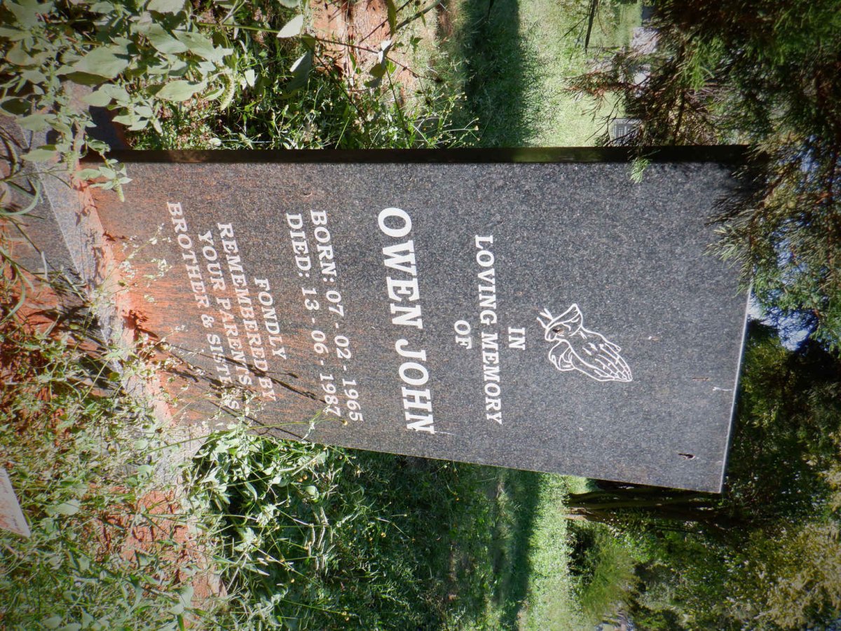 ? Owen John 1965-1987