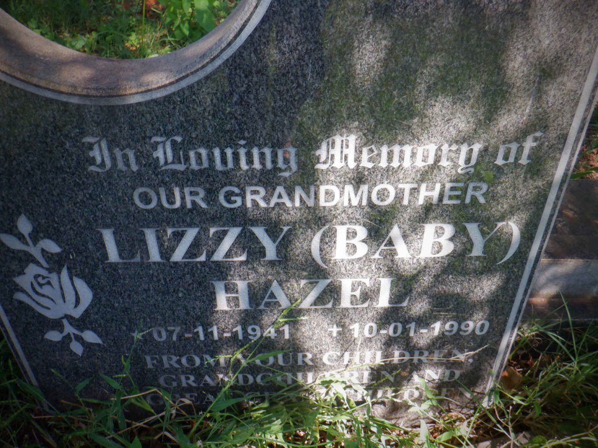 ? Lizzy Hazel 1941-1990