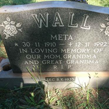 WALL Meta 1910-1992