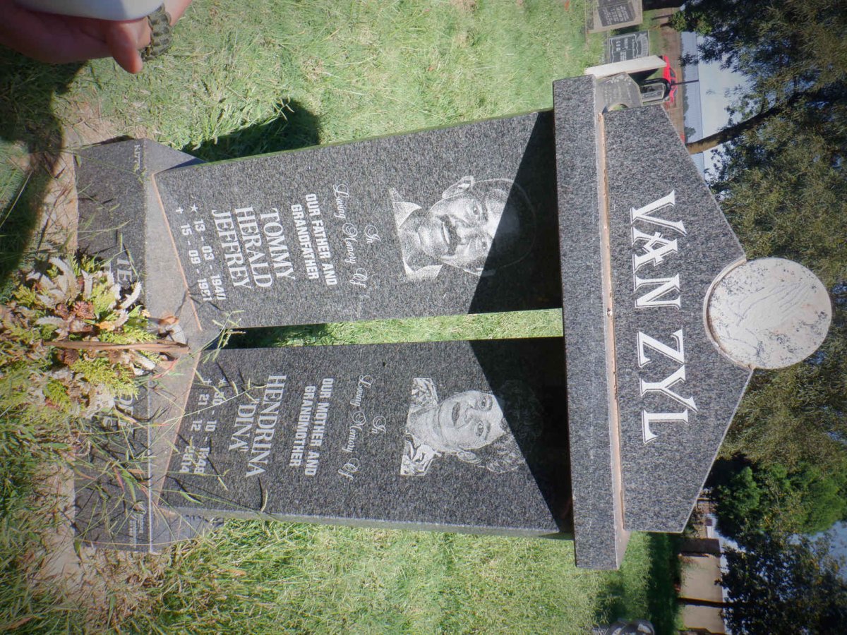 ZYL Tommy Herald Jeffrey, van 1940-1991 &amp; Hendrina 1949-2014