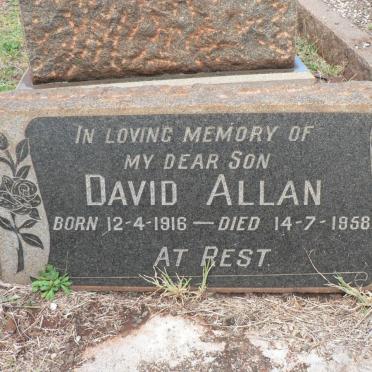 ALLAN David 1916-1958