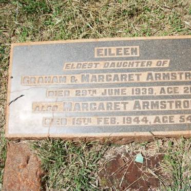 ARMSTRONG Margaret -1944 :: ARMSTRONG Eileen -1939