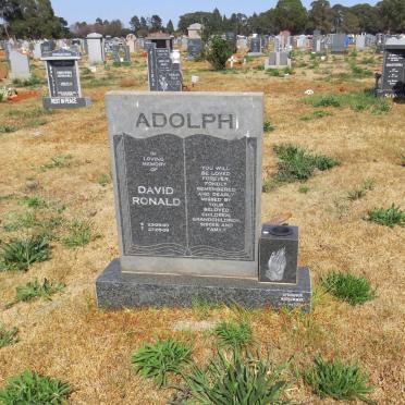 ADOLPH David Ronald 1945-2009