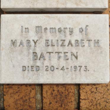 BATTEN Mary Elizabeth -1973