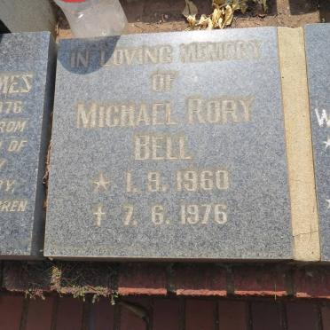 BELL Michael Rory 1960-1976