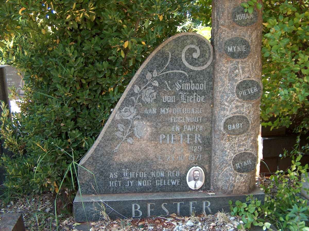 BESTER Pieter 1929-1971