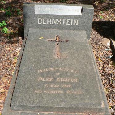 BERNSTEIN Alice Marion 1884-1962