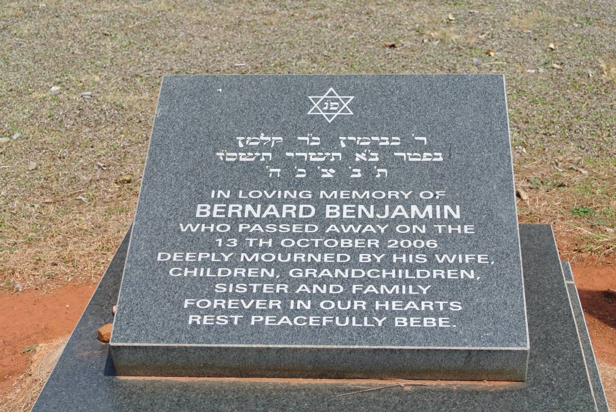 BENJAMIN Bernard -2006
