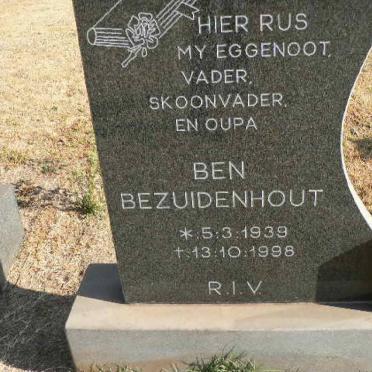 BEZUIDENHOUT Ben 1939-1998