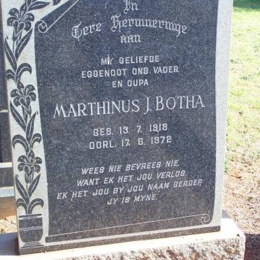 BOTHA Marthinus J. 1918-1972