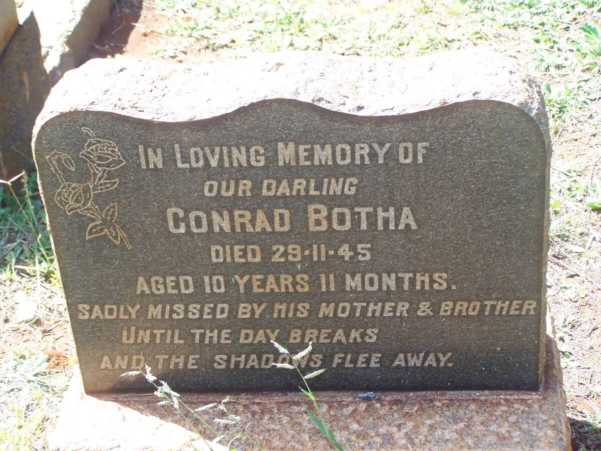BOTHA Conrad -1945
