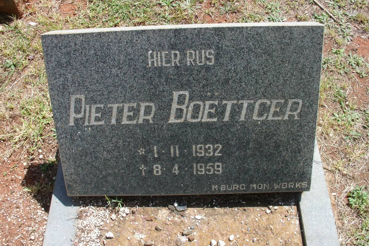 BOËTTGER Pieter 1932-1959