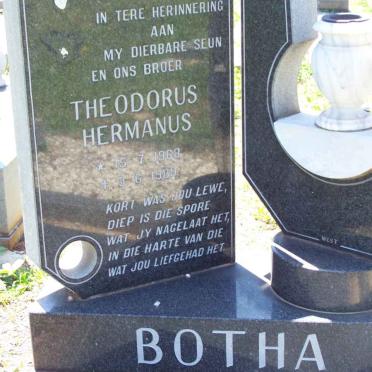 BOTHA Theodorus Hermanus 1968-1989