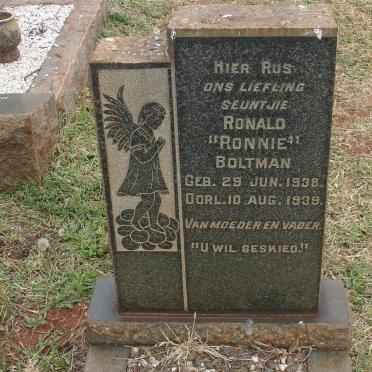 BOLTMAN Ronald 1938-1939